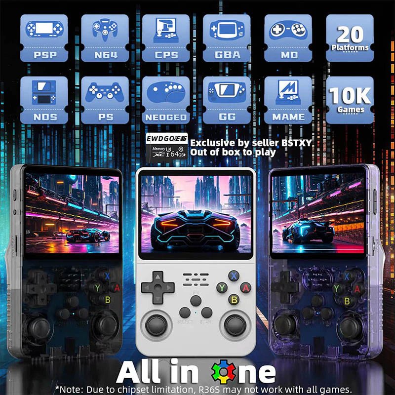 Handheld Retro Game Console with 10000 Classical FC Games